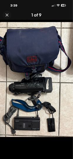 Sony Handycam CCD-FX410 8mm Video Camera Recorder  Charger & Battery FOR Parts