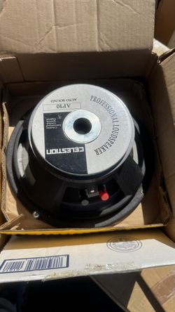 Celestion AP10 "Auto Sound" Professional Loudspeaker.