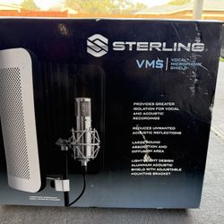 Sterling VMS vocal microphone shield