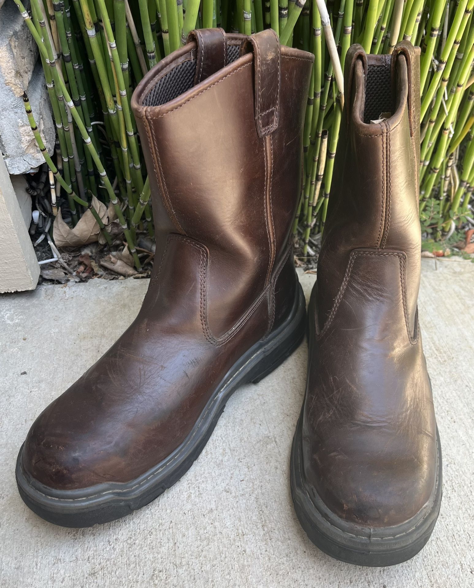 Wolverine Men's Durashock Waterproof Composite Toe Work Boots, Sz 10EW..