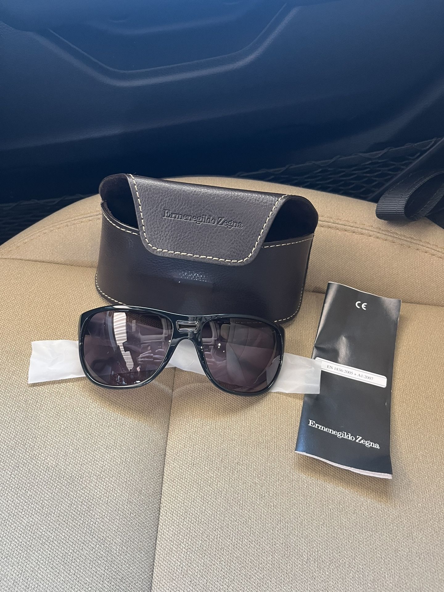 Ermenegildo Zegna Luxury Sunglasses (new In case)