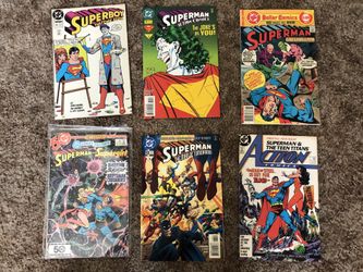 Vintage 80s-90s Superman DC COMICS
