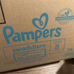 Pampers Swaddlers Size 8 76count 