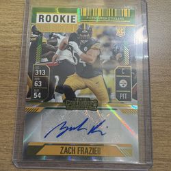 2024 Panini Contenders Rookie Ticket Autograph Zac Frazier #230