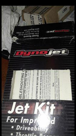 Kawasaki carb Zx11 jet kit