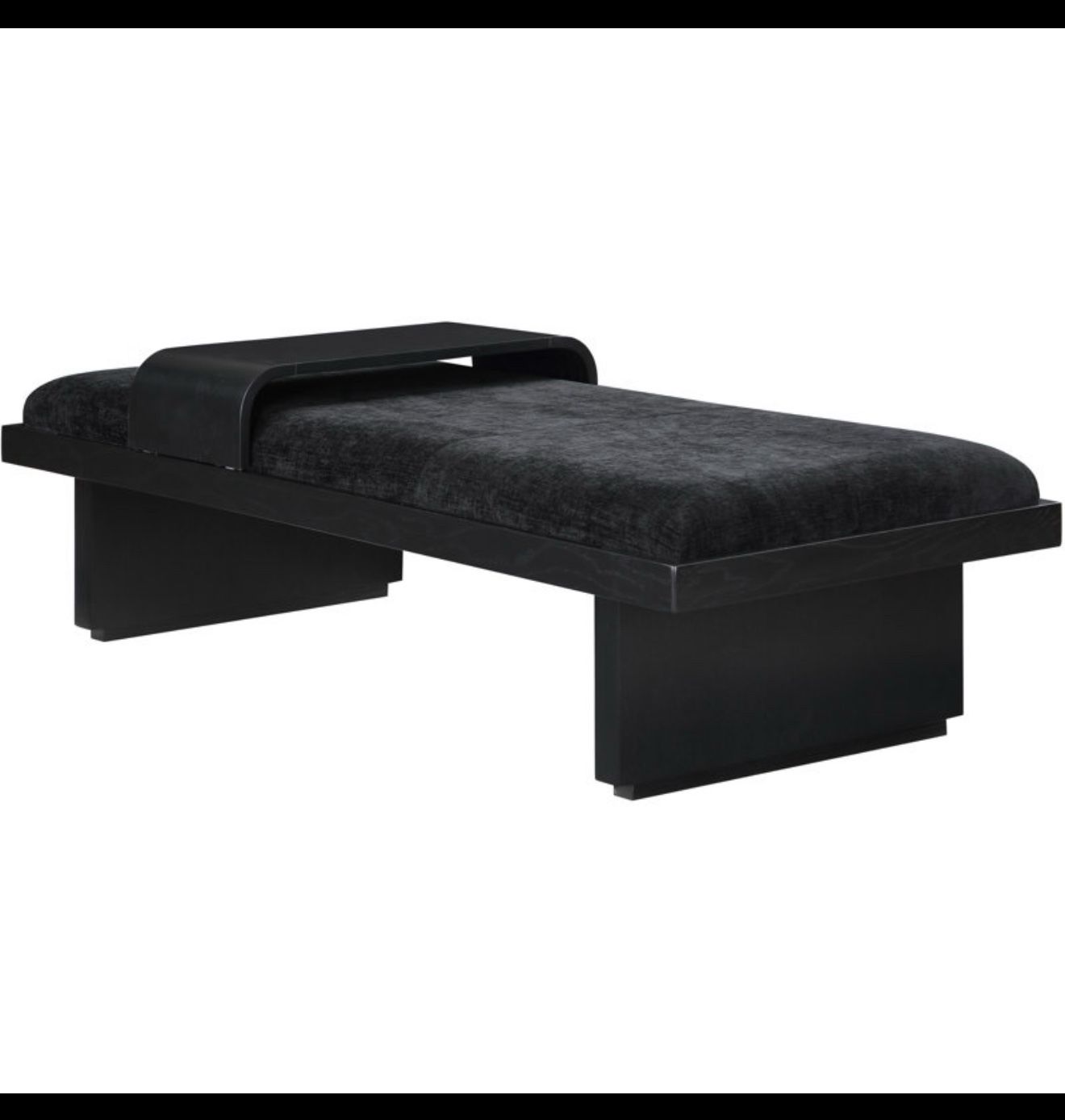 Bryaunna Chenille Fabric Upholstered Bench