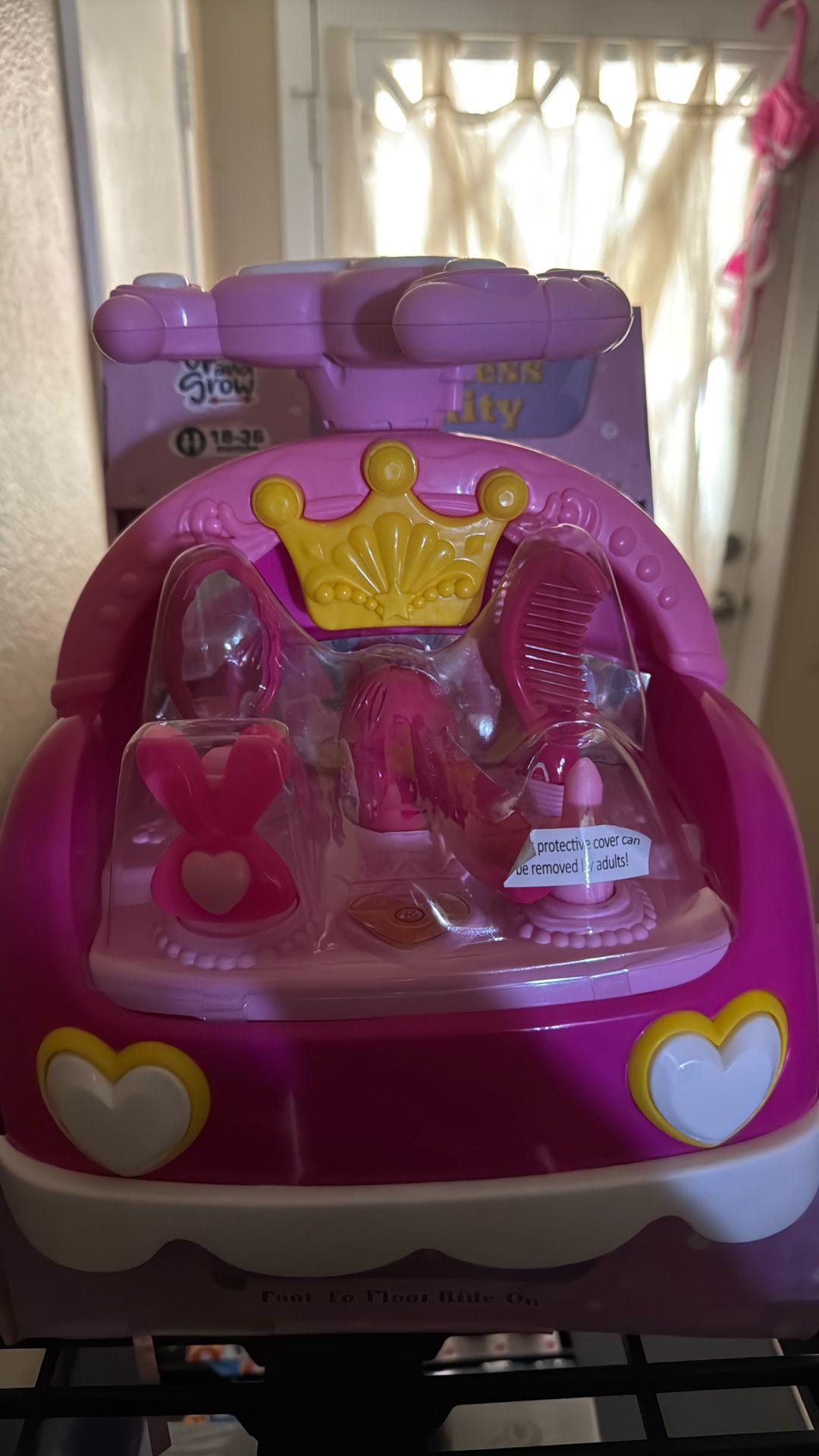 Princess Vanity Ride On!!