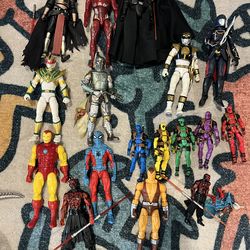 Marvel, Star Wars, GI Joe, Power Rangers LOT