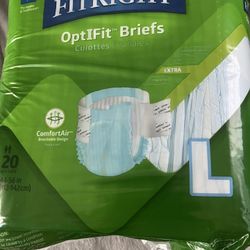 Adult Diapers Large Size $ 7 Per Pack I Have 3 Boxes Brand New
