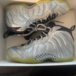 Nike Foamposites Silver Volt Camo