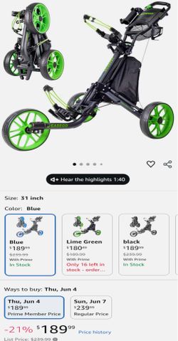 Easego Push Cart