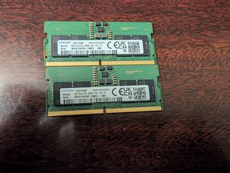 DDR5 5200MHZ Laptop Ram (Listed Price Is For Both)