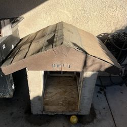 Large Wood Dog House For Free 