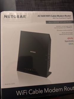 Brand new Netgear modem