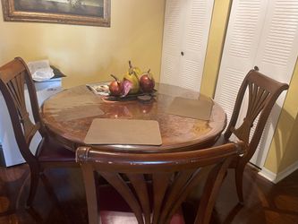 Juego De Comedor 4 Sillas