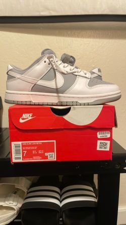 Cash only Nike dunk low retro wolf gray/ white-wolf gray