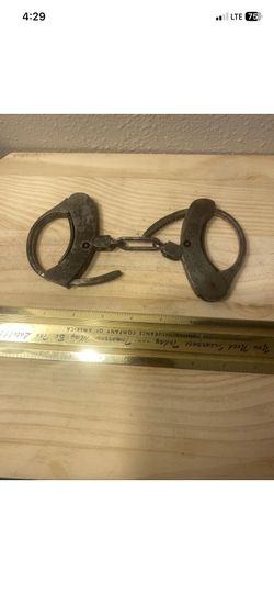 Rare Maltby trigger handcuffs