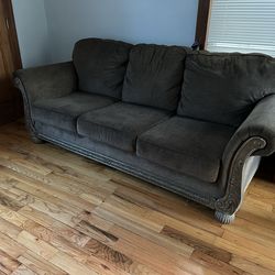 Sofa and loveseat