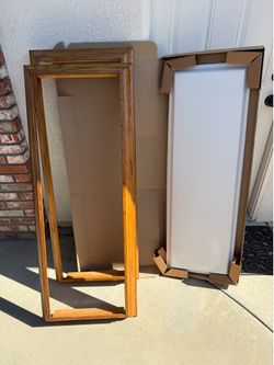 Oak Frames and White Lens Covers