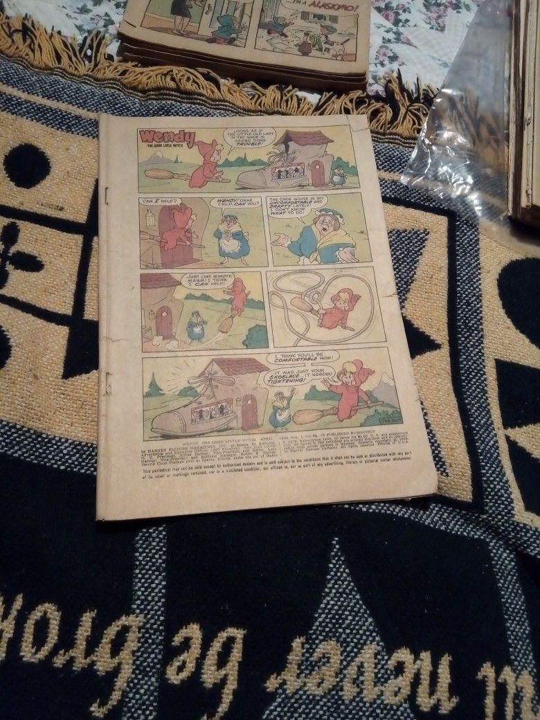 Vintage (C O M I C)"Wendy-The Good Little Wish" Vol #1. No Cover
