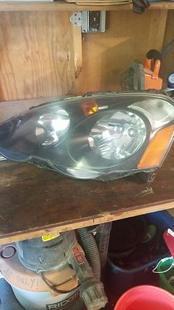 03 rsx black housing headlights