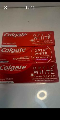 Colgate Optic White Toothpaste  3 Tubes