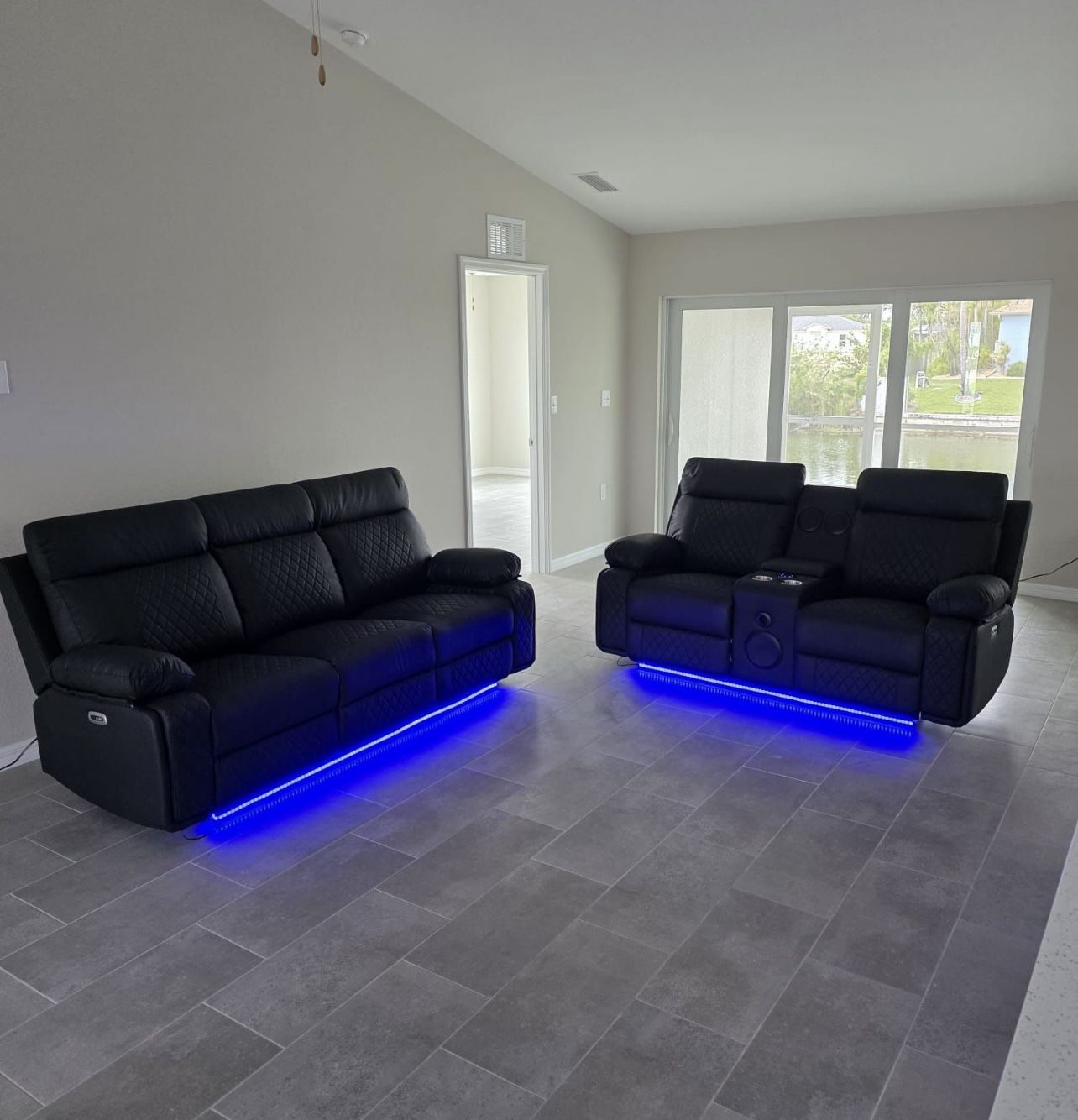 Power Recliner Sofa And Loveseat