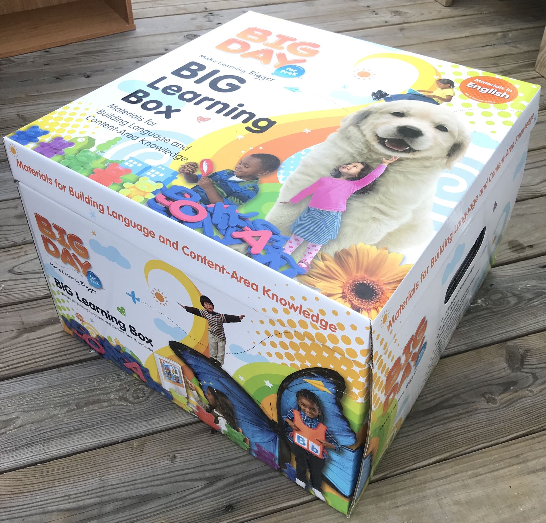 Big Day Big Learning Box For PreK Other - Baby &amp; Kids