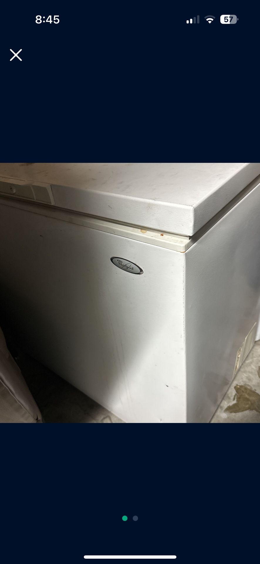 Whirlpool Freezer