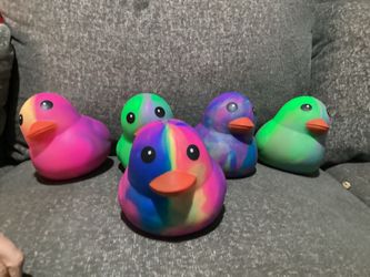 Squeeezy squishy duck