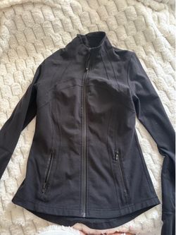 Black Lululemon jacket size 8