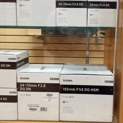 Sigma 105 F1.4 For Sony 