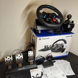 Logitech G29 Wheel with Pedals and Shifter