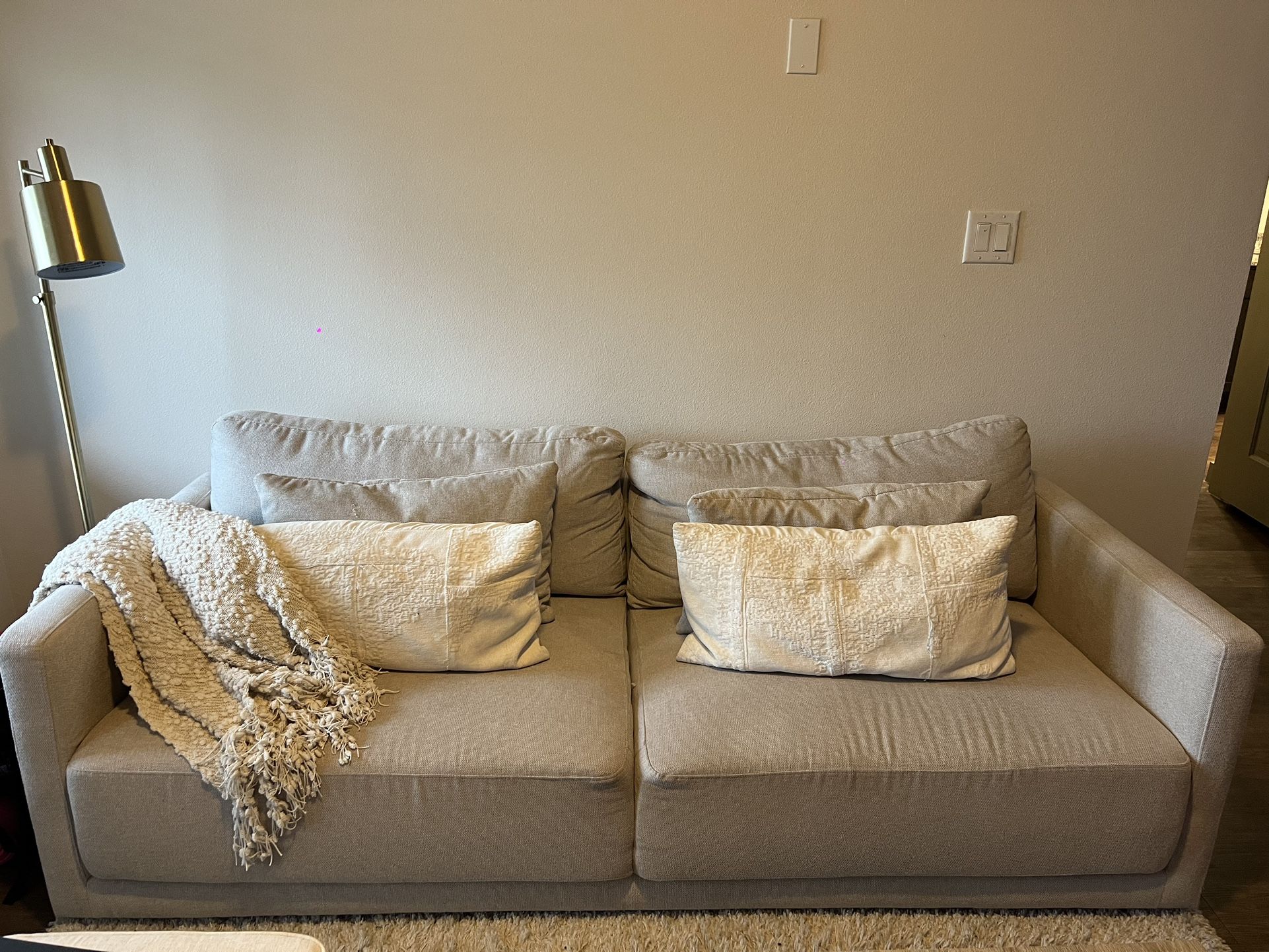 84” Upholstered Sofa 
