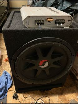 Kicker 15 with zues amp and box