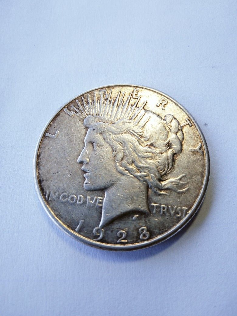 1928 S PEACE DOLLAR FINE