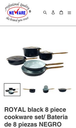 New 8 Piece NONSTICK Cooking Set 