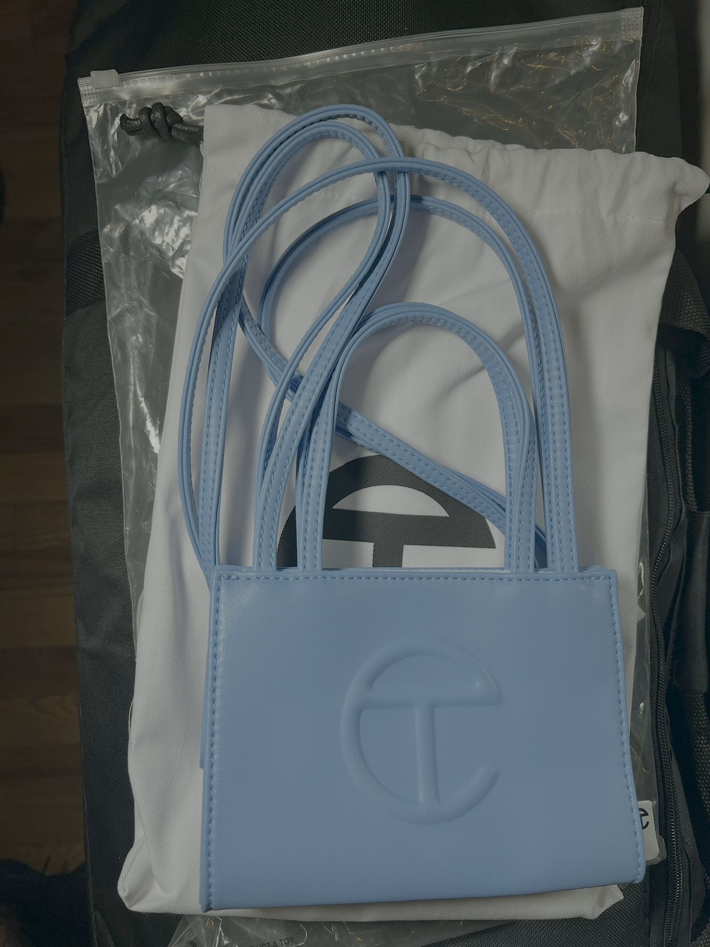 TELFAR Small Light Blue