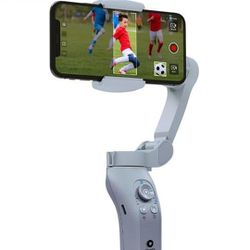 Smartphone Gimbal • AI Sports Gimbal for Team Ball Tracking • 3-Axis Phone Gimbal Stabilizer for Basketball & Soccer Recording • Portable & Foldable •