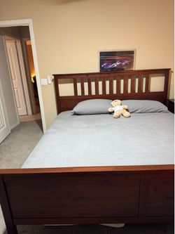 Free ikea bed and mattress king size