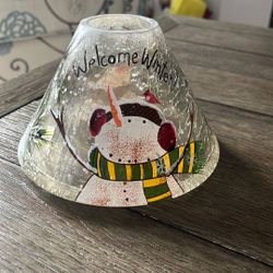 Yankee Candle Large Jar Snowman Shade