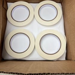 2 cases masking tape 1/2” x 60 yard each case have 72 roll asking $70each case commercial 