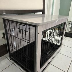 PET CAGE / KENNEL with REMOVABLE TRAY 