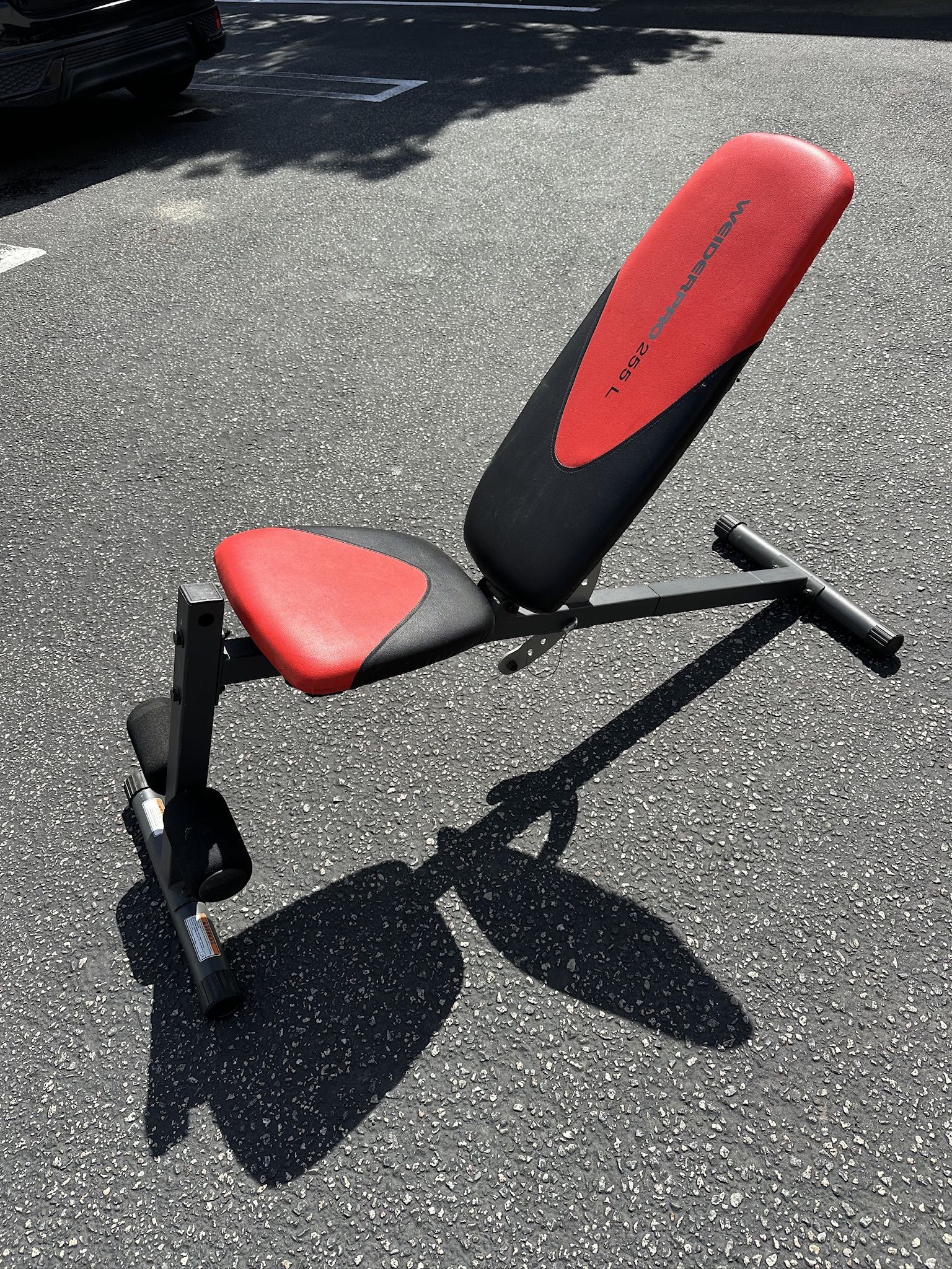 Weider Pro 255 L Fitness Bench