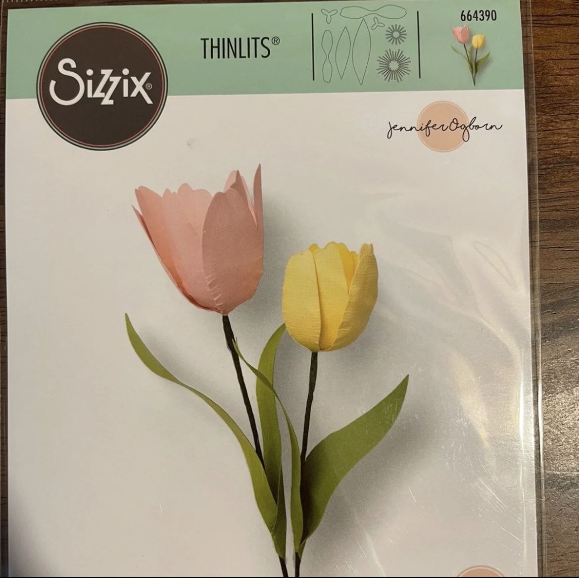 Sizzix 664390 Tulips Thinlits Die Set