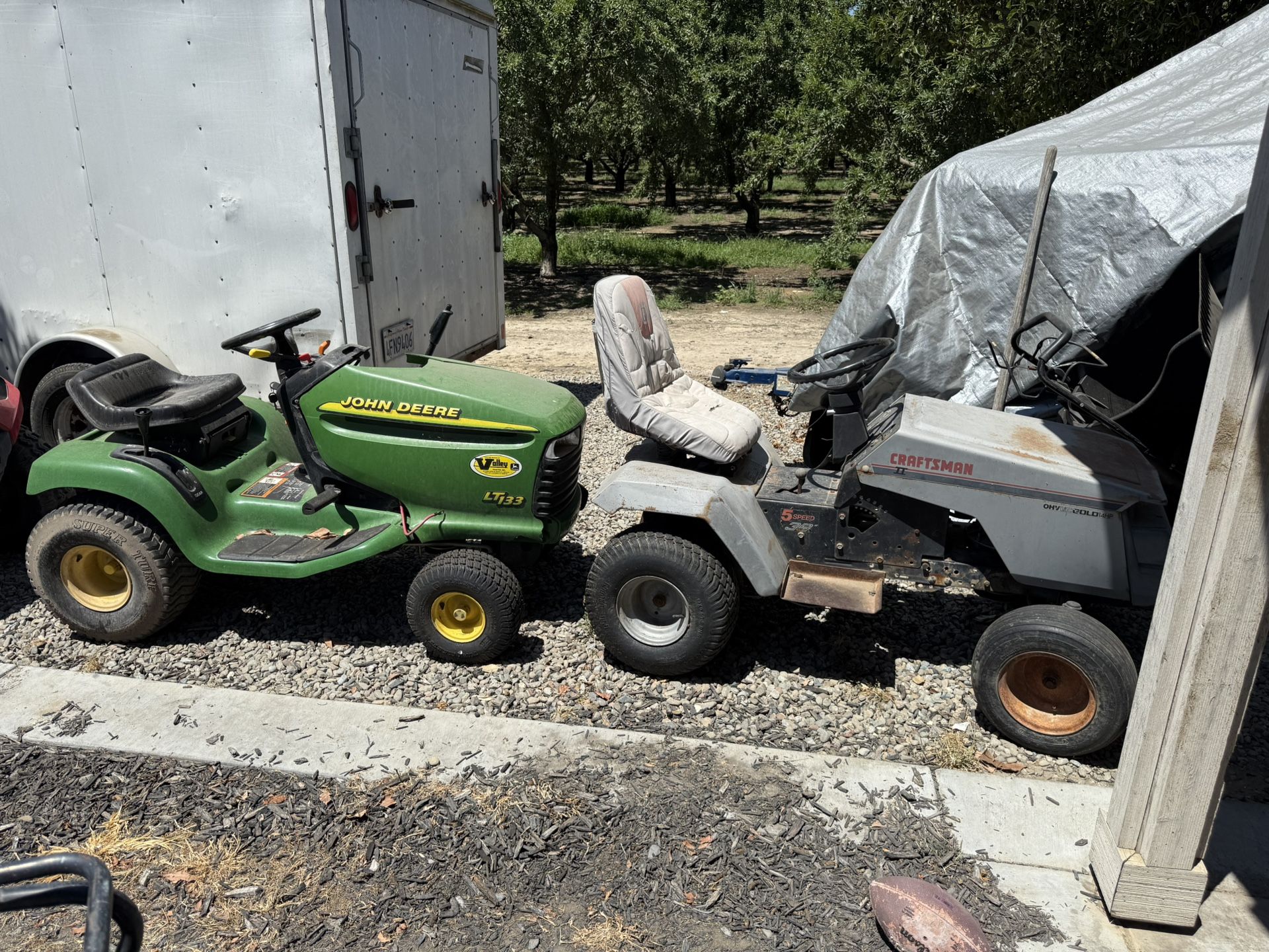 Ridding Mower