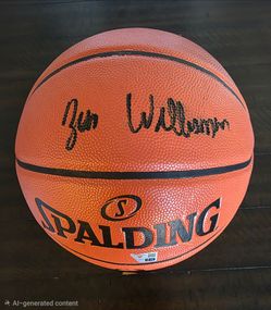 Fanatics Autographed Zion Williamson Basketball