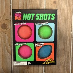 NWT NeeDoh Hot Shots 4 Pack
