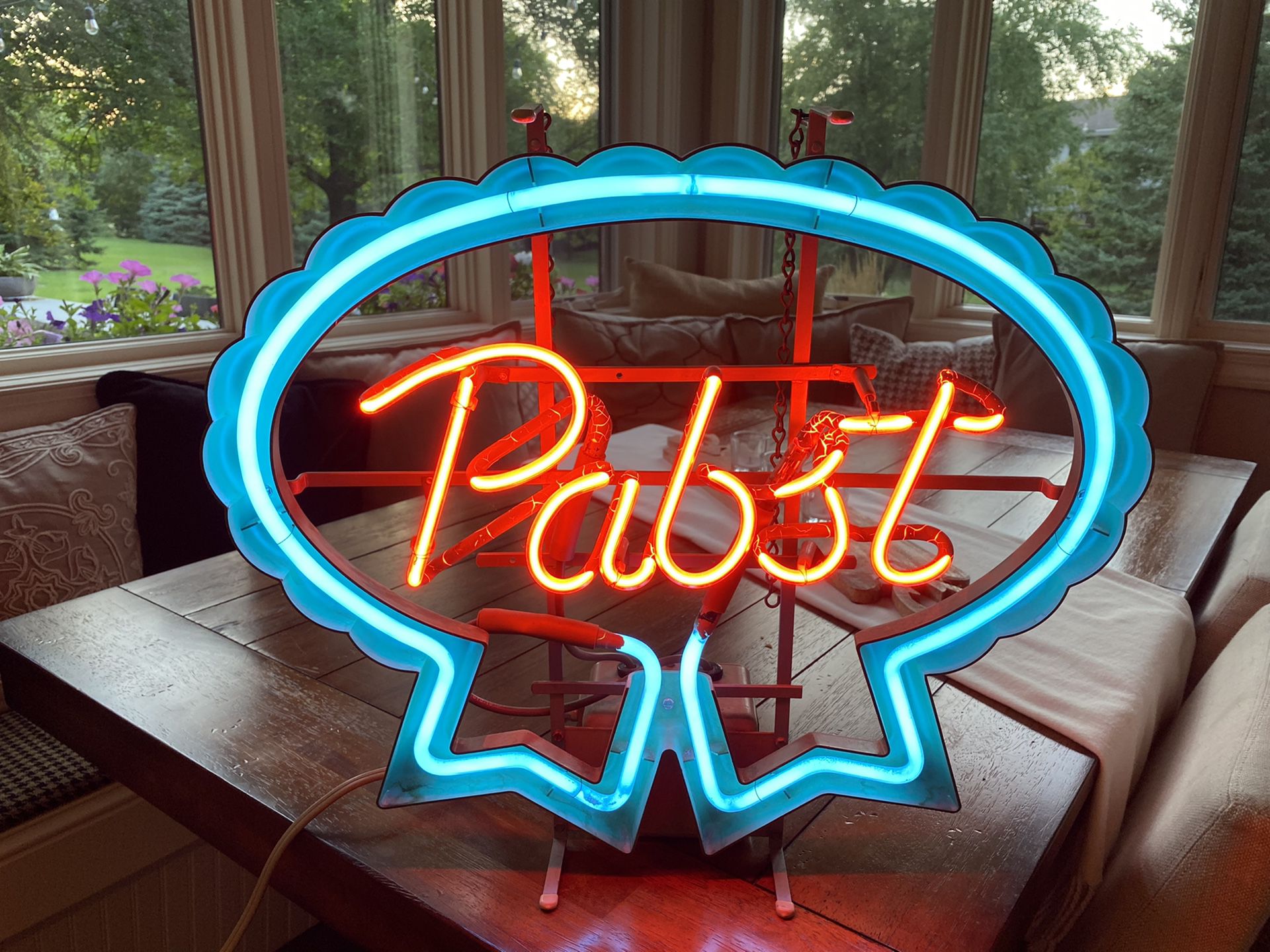 Pabst Blue Ribbon Neon Sign