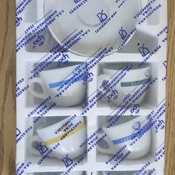 New Tea Set With Dishes Made In Italy